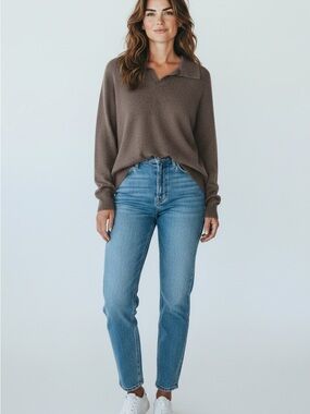 Christian Lacroix Brown Merino Wool Pullover